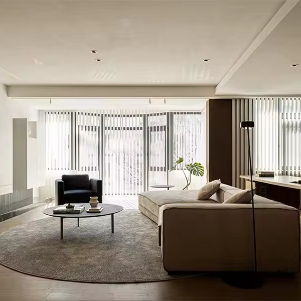 Interior Design And Construction - 산하이 하우스 인테리어 디자인 미니멀리스트 스타일