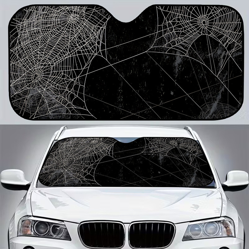 Interior Design Web - 1개 스파이더 웹 윈드실드 차양막, SUV,