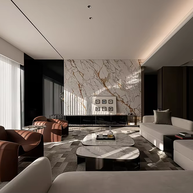 Interior Design Lighting Layout - 상하이 라이트 인테리어 디자인 평면도 3D