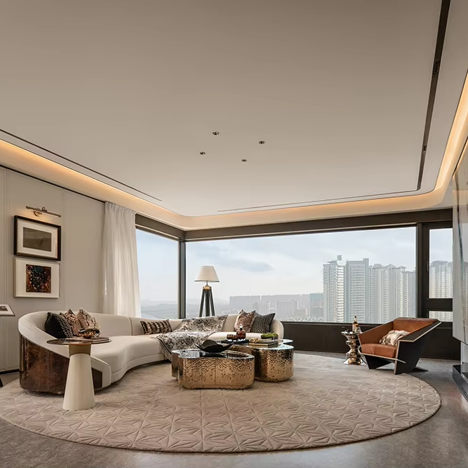 Interior Design Lighting Layout - 산하이 라이트 인테리어 디자인 마스터 플랜