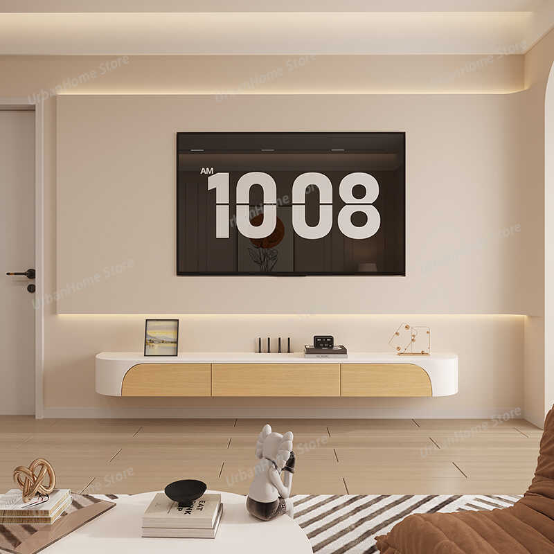 Interior Design Tv Room - 벤치 침실 흰색 TV 캐비닛 인테리어