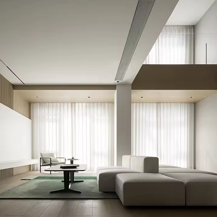 Interior Design And Construction - 산하이 인테리어 디자인 모던 미니멀 스타일