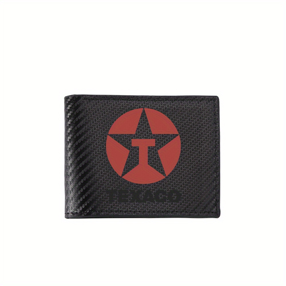 레드 스타 서클 로고 Texaco 이름 남성용 지갑 심 - Interior Design Name Card 리뷰 및 가격