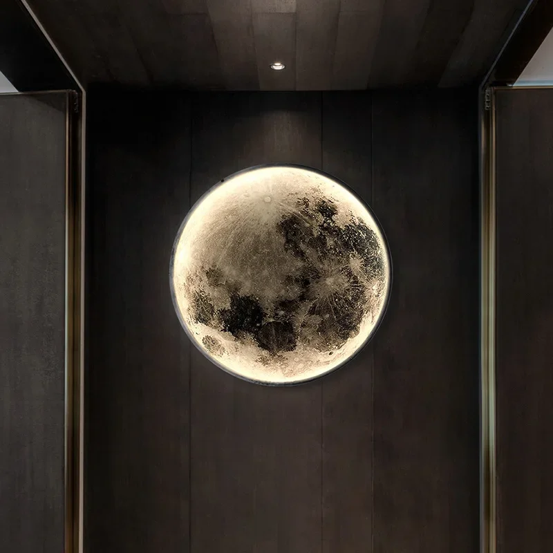 현대적인 디자인의 벽등 인테리어 장식용 달 모양 실내  - Interior Design Tv Room 리뷰 및 가격