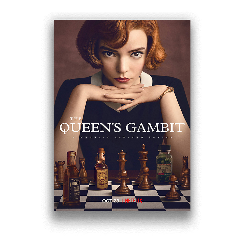 Queen 's Gambit 실내 벽 아트 모듈러 그림 - Interior Design With Wallpaper 리뷰 및 가격