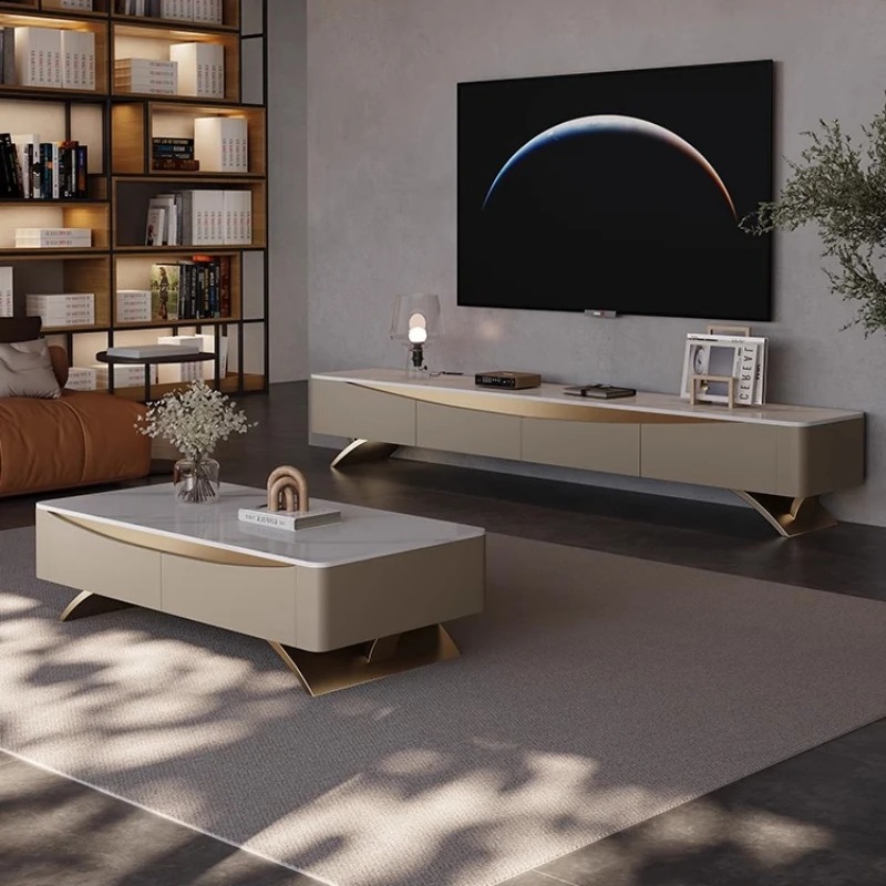 빈티지 럭셔리 TV 스탠드 디자이너 모니터 서랍장 살롱 - Interior Design Tv Room 리뷰 및 가격