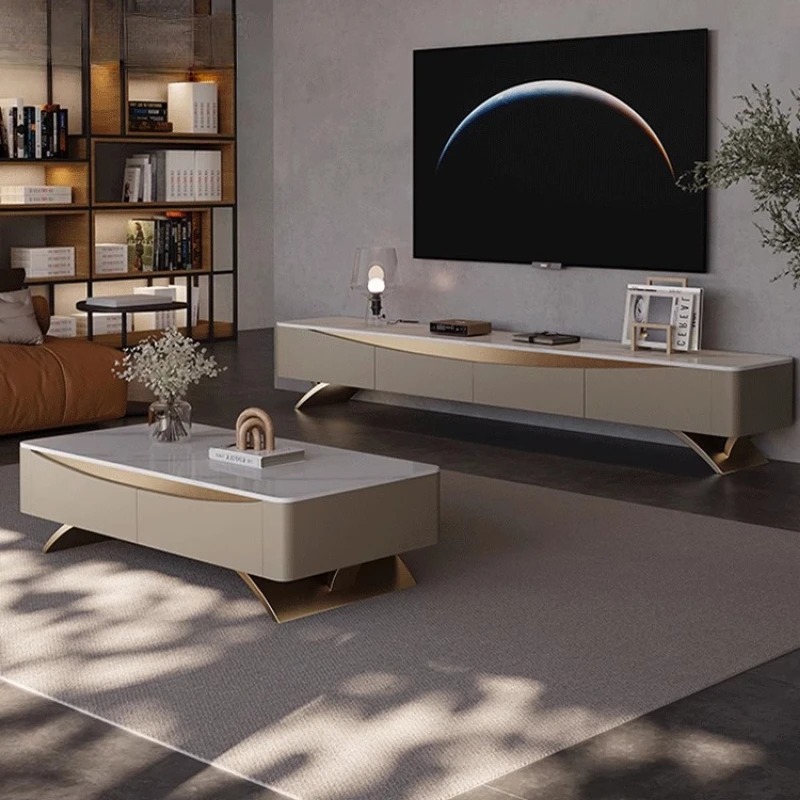빈티지 럭셔리 TV 스탠드 디자이너 모니터 서랍장 살롱 - Interior Design Tv Room 리뷰 및 가격