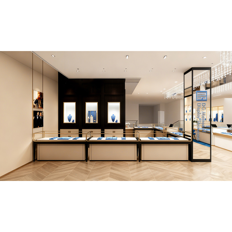 맞춤형 모던 두바이 주얼리 샵 인테리어 디자인 LED  - Interior Design Lighting Layout 리뷰 및 가격