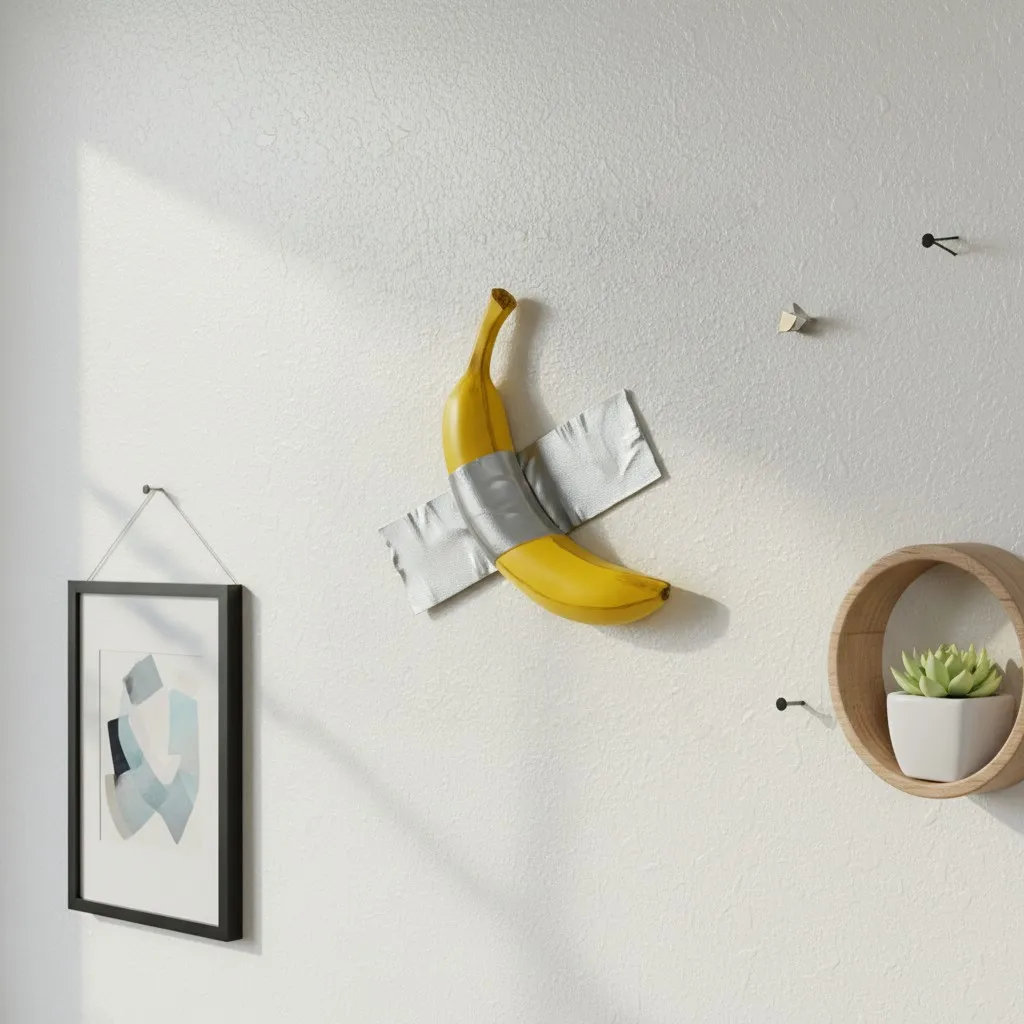 레진 테이프 바나나 코미디언 피규어 벽 예술 욕실 거실 - Interior Design Quotes 리뷰 및 가격