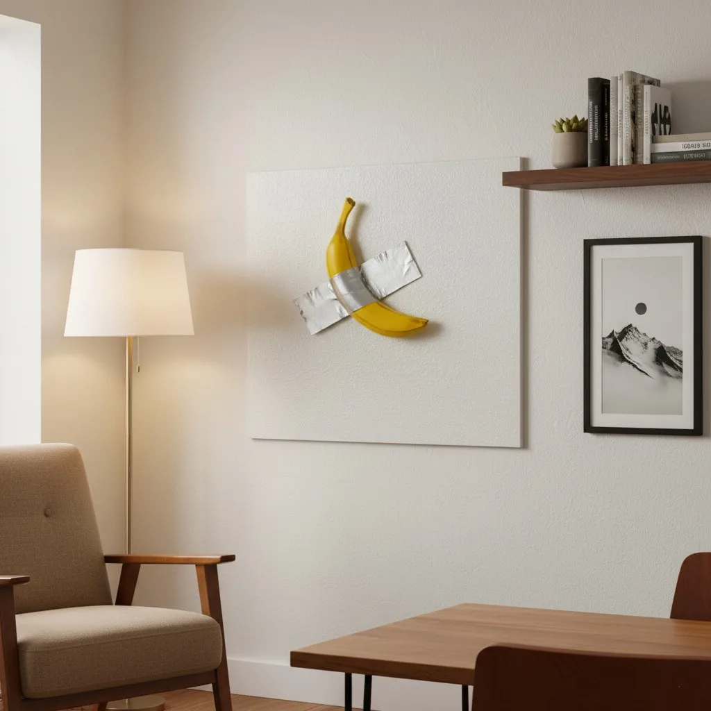 레진 테이프 바나나 코미디언 피규어 벽 예술 욕실 거실 - Interior Design Quotes 리뷰 및 가격