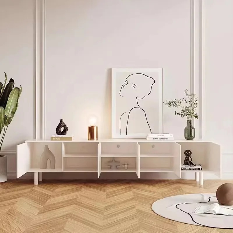 럭셔리 화이트 TV 스탠드 우아한 수납 간단한 디스플레 - Interior Design Tv Room 리뷰 및 가격