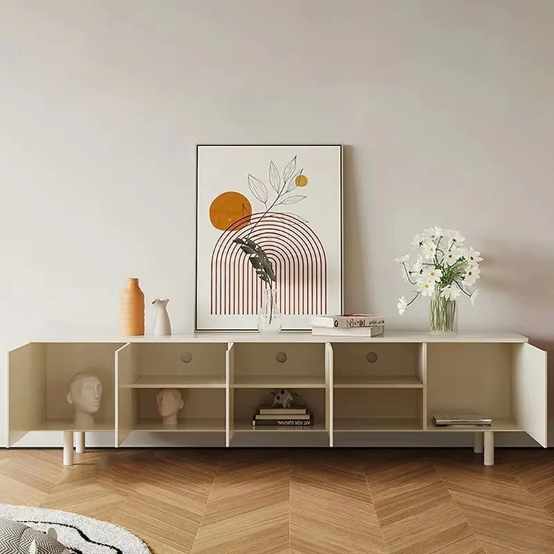 럭셔리 화이트 TV 스탠드 우아한 수납 간단한 디스플레 - Interior Design Tv Room 리뷰 및 가격