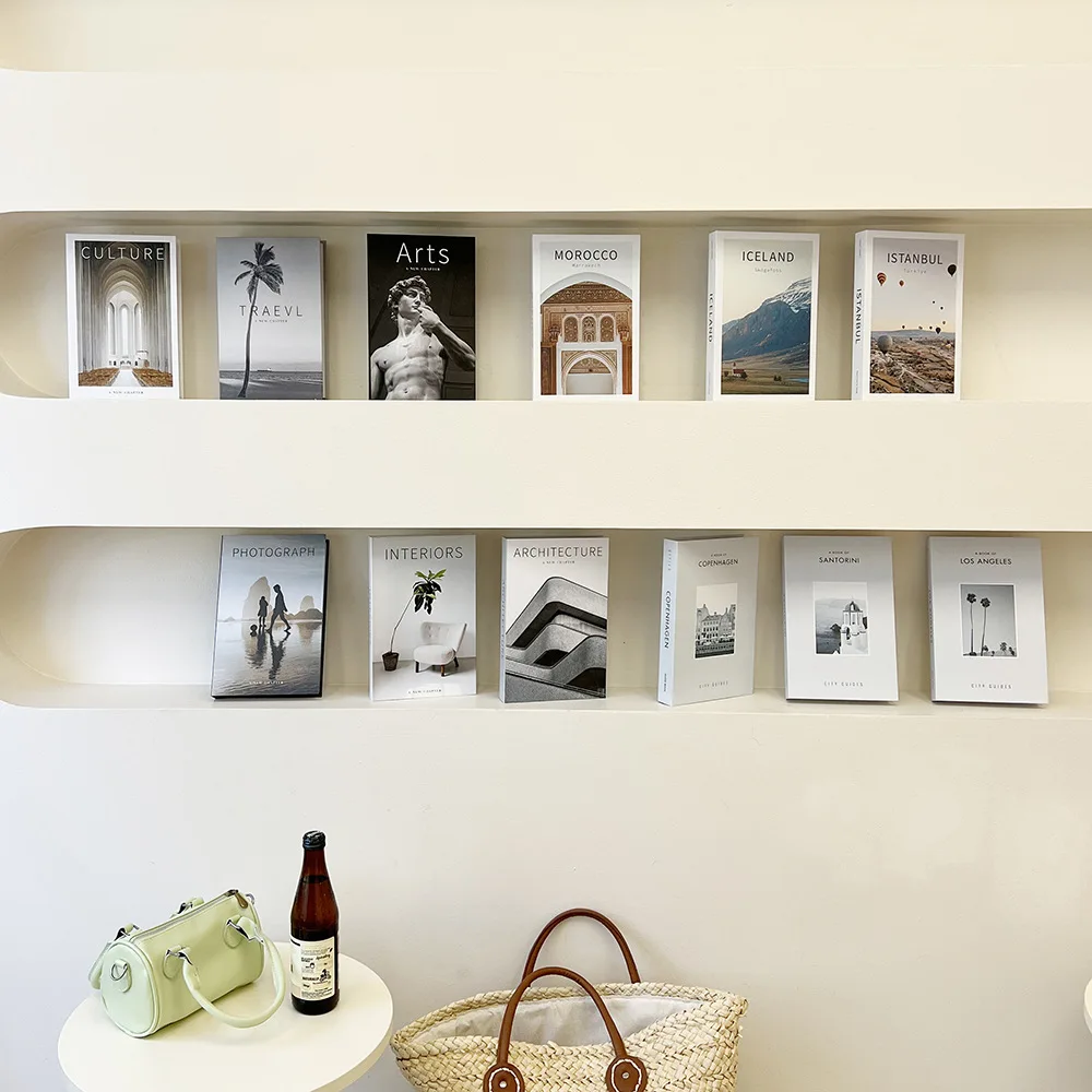 미니멀리스트 현대 장식 가짜 책 소품 생활 홈 장식 현 - Interior Design Magazine 리뷰 및 가격