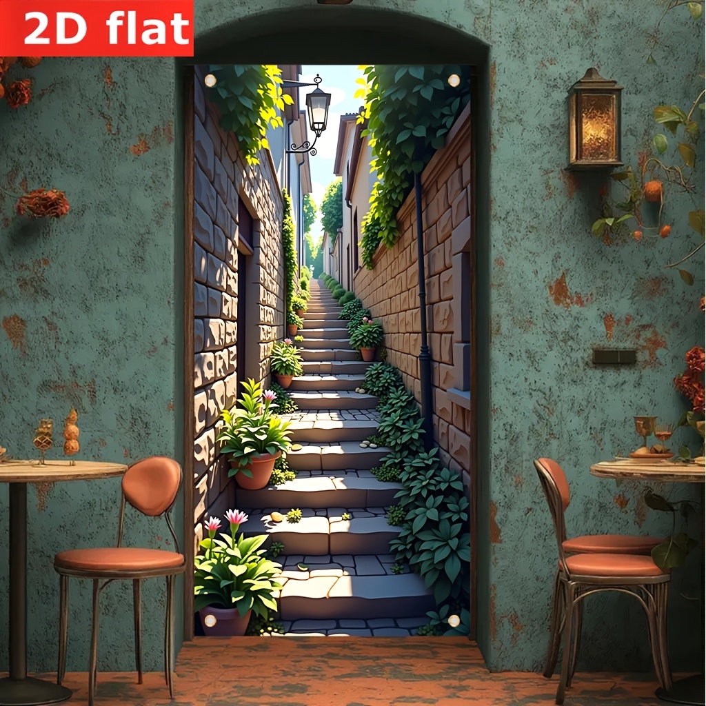 2D 플랫 배너 1개, 건물로 연결되는 계단; 인테리어 - Interior Design Build 리뷰 및 가격