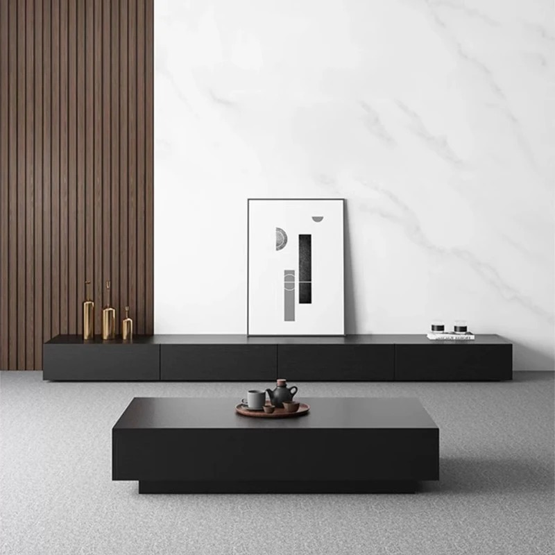 미적 디자인 TV 스탠드 목재 사무실 수납 서랍 북유럽 - Interior Design Tv Room 리뷰 및 가격