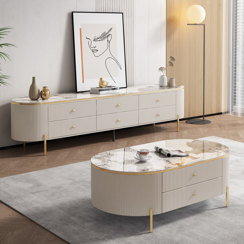 고급 모던 럭셔리 대리석 상판 원목 TV 스탠드 및 커 - Interior Design Tv Room 리뷰 및 가격