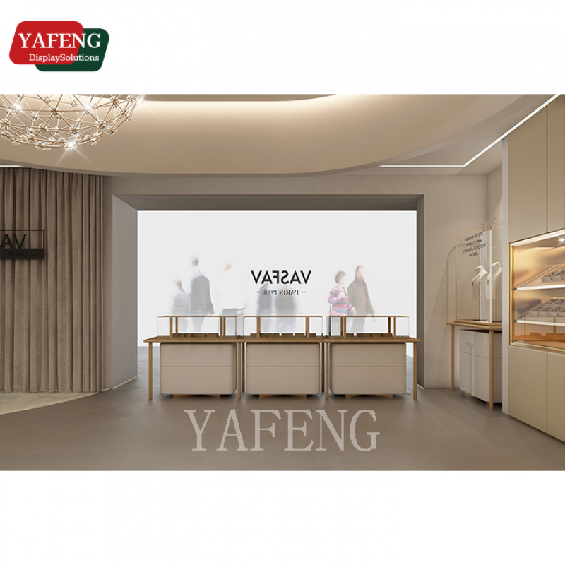 맞춤형 고급 모던 주얼리 매장 3D 렌더링 레이아웃 계 - Interior Design Lighting Layout 리뷰 및 가격