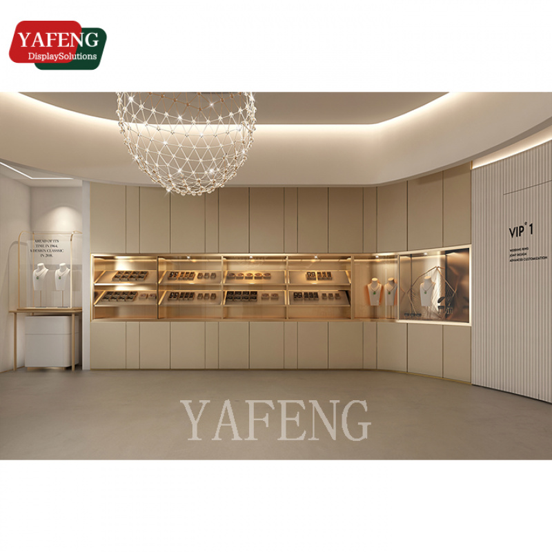 맞춤형 고급 모던 주얼리 매장 3D 렌더링 레이아웃 계 - Interior Design Lighting Layout 리뷰 및 가격