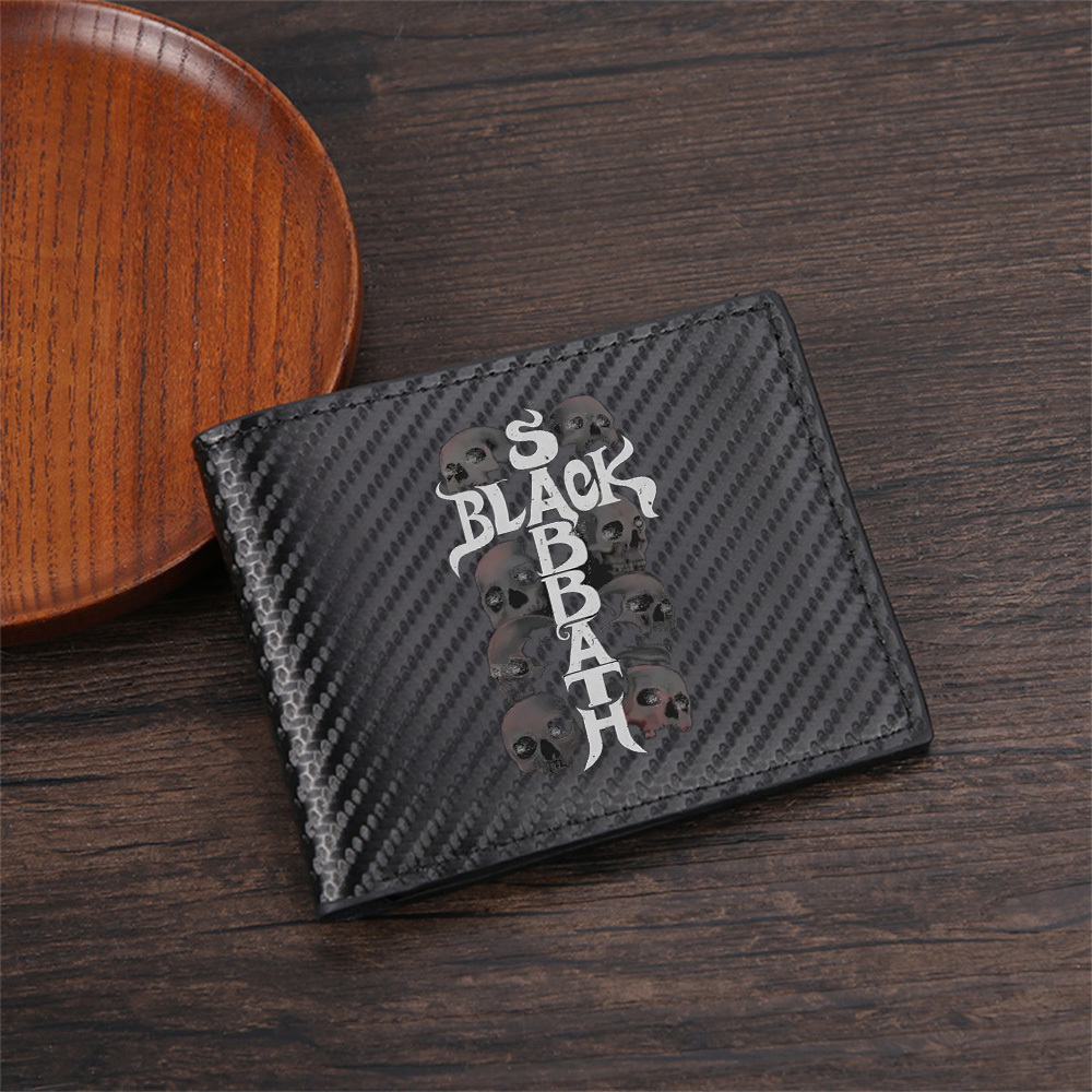 해골, 밴드 이름 디자인, 검은색 배경 남성용 지갑 심 - Interior Design Name Card 리뷰 및 가격